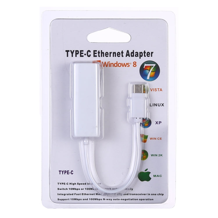 KY-RTL8152B USB-C / Type-C 10 / 100 Mbps Ethernet Adapter Network Card, USB Type-C 100Mbps KY-RTL8152B USB-C / Type-C 10 / 100 Mbps Ethernet Adapter Network Card, USB Type-C 100Mbps